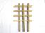 Obrázok z Rebrík bambusový dvojitý 45 cm - BALENIE 5ks