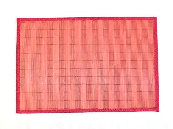 Obrázok z Bambusové prestieranie 30x45cm - červená