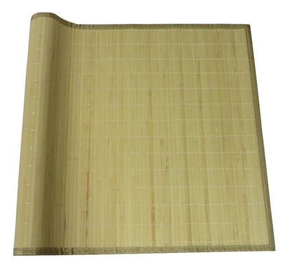 Obrázek Rohož bambusová 70x200 světlá - obšitá