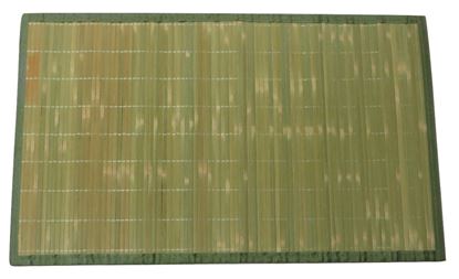 Obrázok z Rohož / Predložka na podlahu - bambus 60x90 zelená