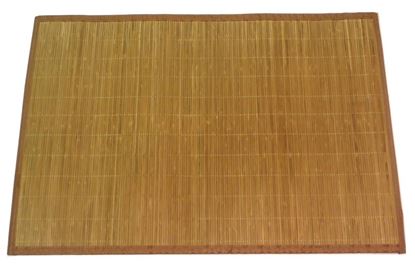 Picture of Rohož / Předložka na podlahu - bambus 60x90 hnědá