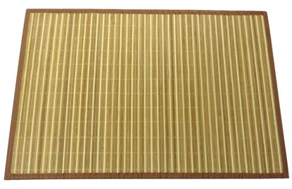 Obrázok z Rohož / Predložka na podlahu - bambus 60x90 kombinovaná