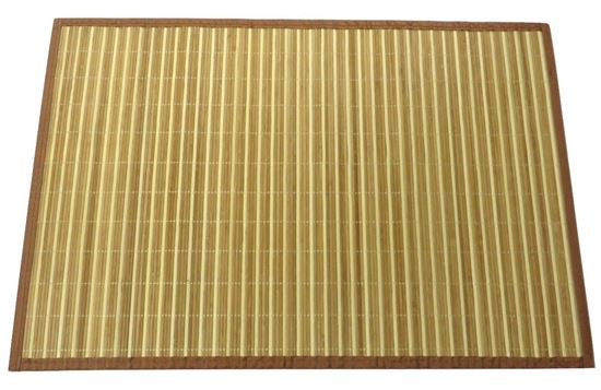 Picture of Rohož / Předložka na podlahu - bambus 60x90 kombinovaná