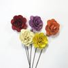 Obrázok z Deco ruža malá - farebná, na stonke (25ks)