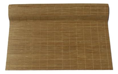 Obrázok z Rohož na stenu - bambus 70x100 hnedá